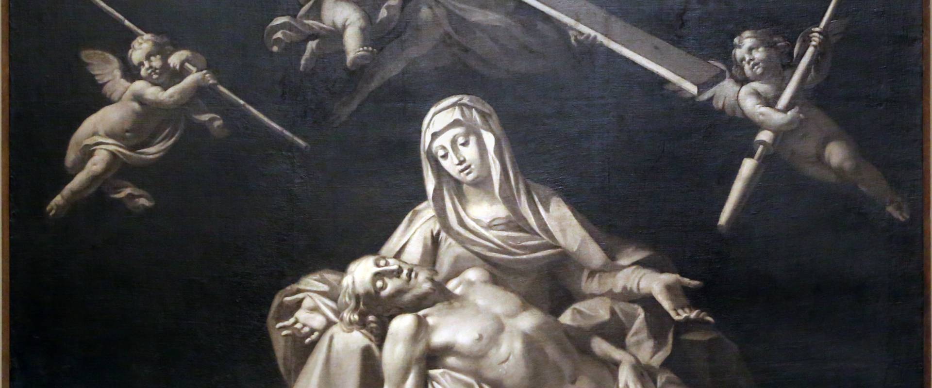 Antonio consetti (attr.), pietà e angeli coi simboli della passione, 1700-50 ca photo by Sailko